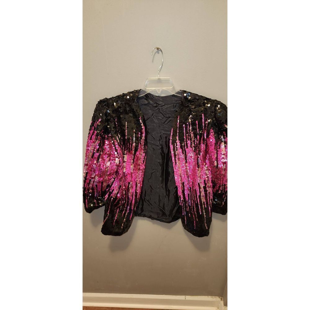Handmade Sequined Jacket - Picture 2 of 5